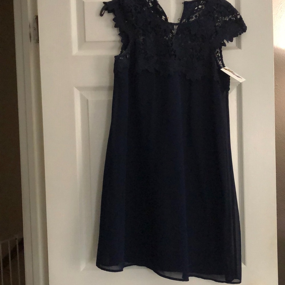 Jessica Simpson Navy Dress NWT